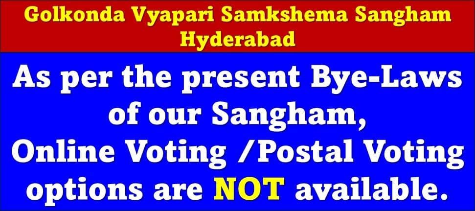 Election 2026 - no online notice